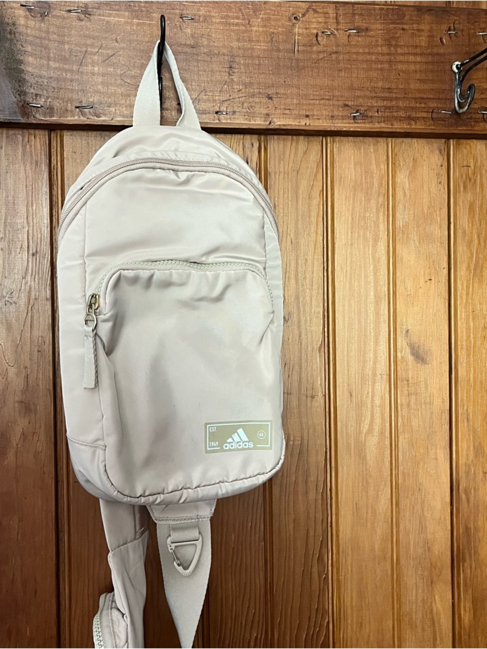 Adidas Beige/Cream Sling Bag